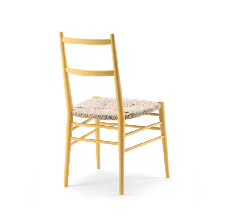 Стул Alpha 2523 Natural/Yellow (2523.140SE RAL1018)1